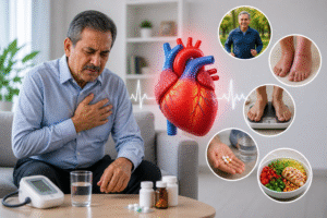 early signs of congestive heart disease